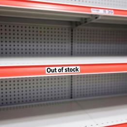 Out of stock single variation